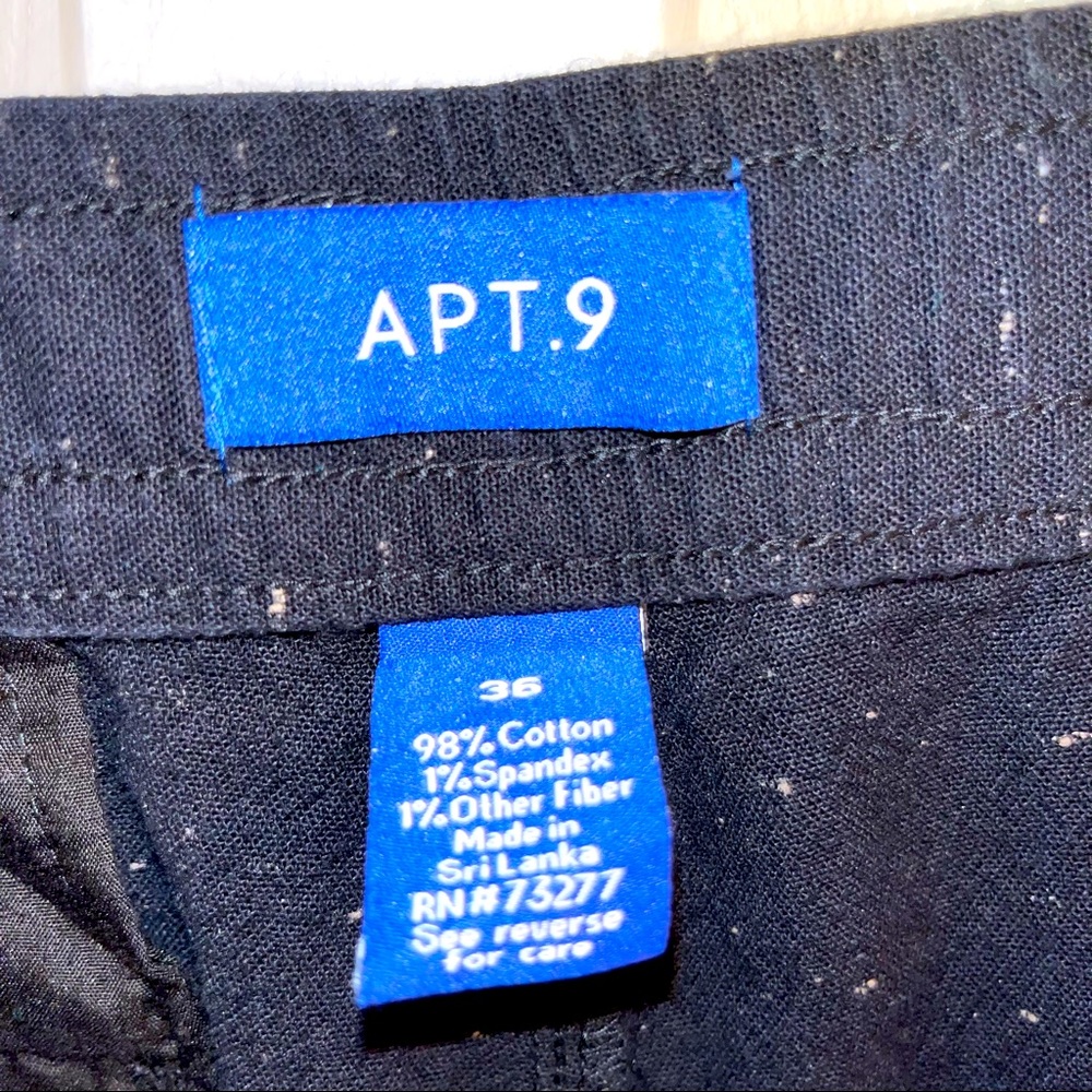 Apt.9 mens button and drawstring shorts. Size 36